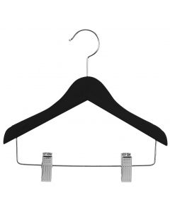 Childs Black Wood Shirt Hanger