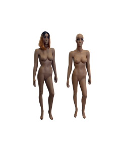 Full-Body Female African American Mannequin - Realistic