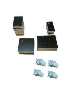CASTER KIT - TOWER/H-UNIT/2WAY