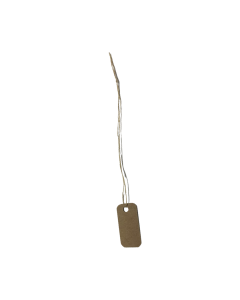 Kraft Jewelry Tag With String -1,000 Pack
