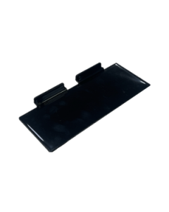4"X10" BLACK ACRYLIC SHELF