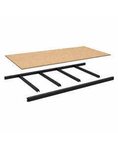 Wide Span Wood Shelf - 24 x 96