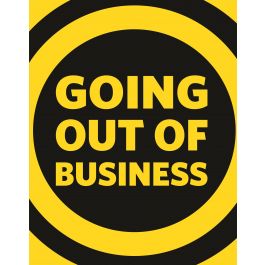 Going Out Of Business Poster - 22