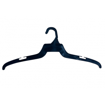 White Plastic Economy Hangers with Hang Bar