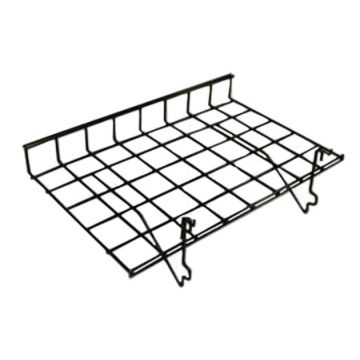 Wire Shelf with Lip for Grid Wall