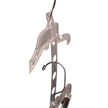 CLEAR DISPLAYER HANGER STRIP