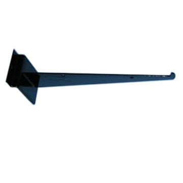 8'' SLATWALL SHELF BRACKET- BLACK