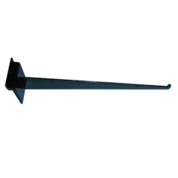 10'' SLATWALL SHELF BRACKET- BLACK