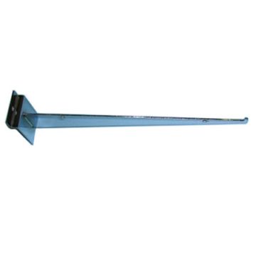 12'' SLATWALL SHELF BRACKET- CHROME