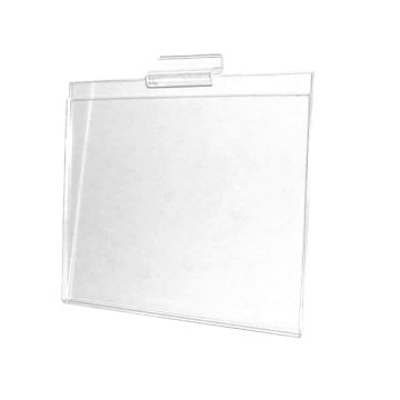 Acrylic Sign Holders For Slatwall-  5 1/2H x 7W