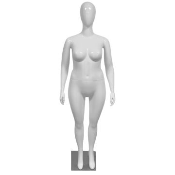 Plus Size Female Mannequin- White