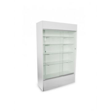 White Wall Unit Display Case