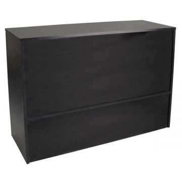 48" Wrap Counter - Black Sku:9044Kd
