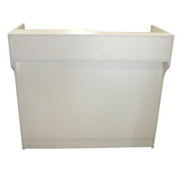 48" Ledgetop Counter - White Sku:980Kd