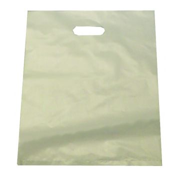 Clear Frosted Merchandise Bag