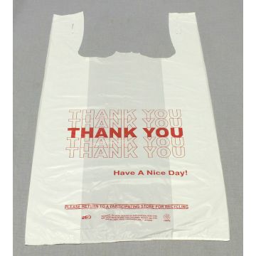 Thank You T Sack Bag- White