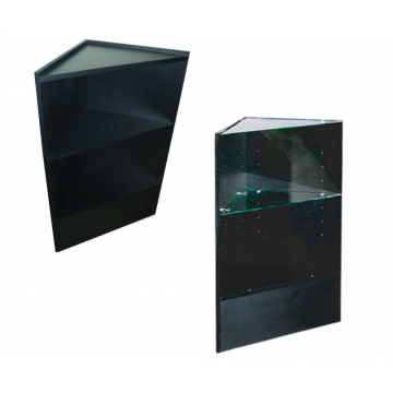 Black Corner Filler Display Case