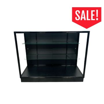 black extra vision showcase - 4ft on sale now