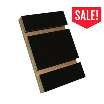 Black slatwall on sale now at Display Fixture Superstore