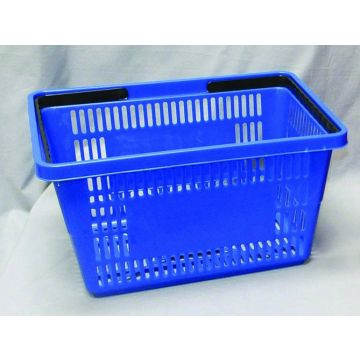 LARGE STACKABLE SHOPPING BASKETS- BLUE