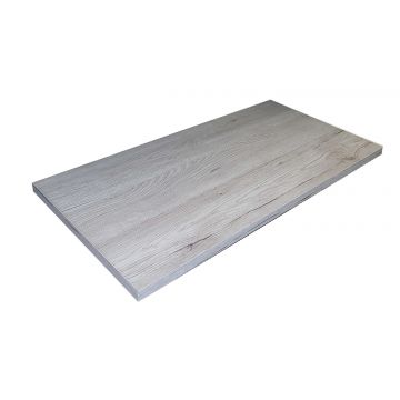 48" Barnwood Melamine Wood Shelves