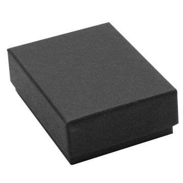 2.5/8X1.1/2X1 Matte Black Jewelry Box