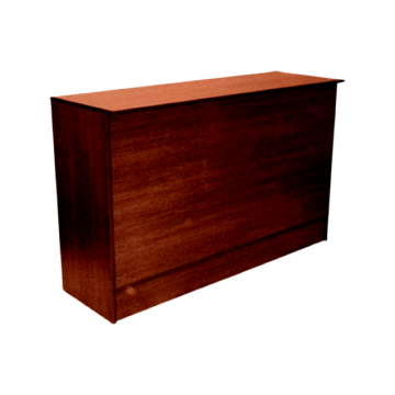 Mahogany Wrap Counters