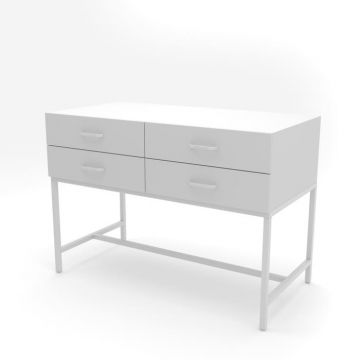 PREMIUM 48'' STORAGE COUNTER - WHITE SKU:9308WKD