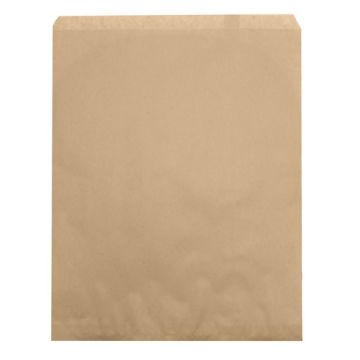 8"x11" Kraft Paper Merchandising Bag