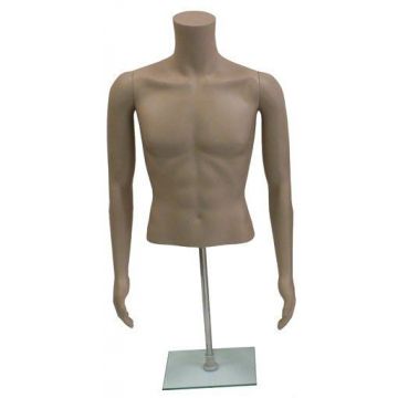 Half Torso Male- Flesh 