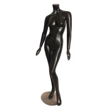 HEADLESS FEMALE MANNEQUIN- BLACK