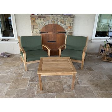 Teak Square Coffee Table