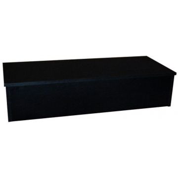 Black Rectangular Pedestal Base