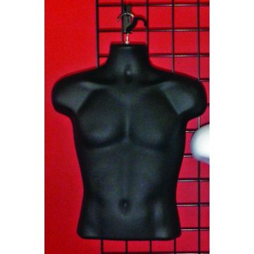 MALE TORSO FORM-BLACK