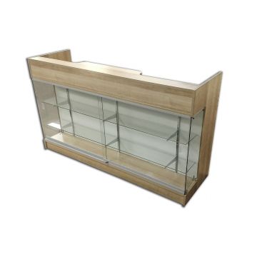 maple 6ft ledgetop counter