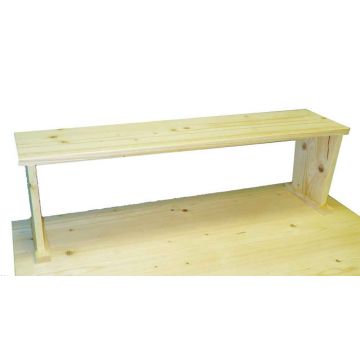 TABLE RISER-NATURAL