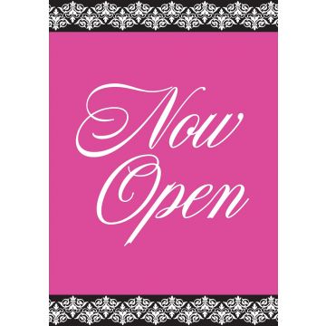Now Open Boutique Poster