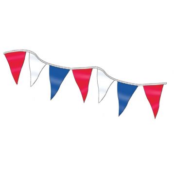 Pennant Streamer - Red, White, Blue