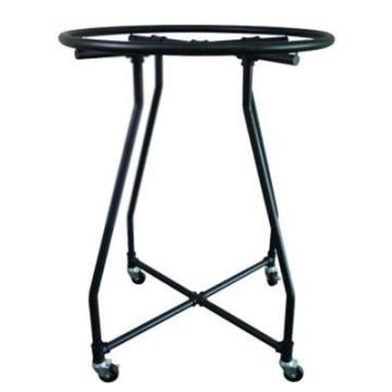 pipeline round rack- black