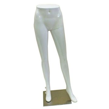 PLASTIC FEMALE PANT FORM- WHITE