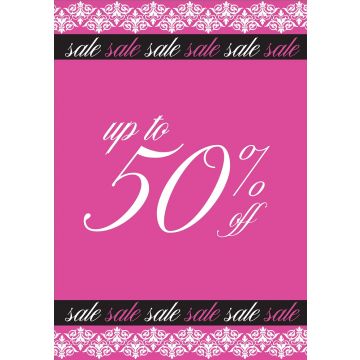 Up To 50% Off Boutique Poster