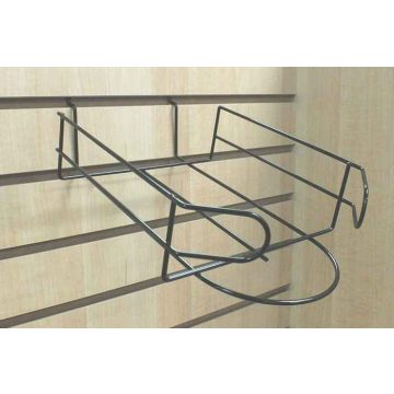 WIRE CAP SHELF-CHROME