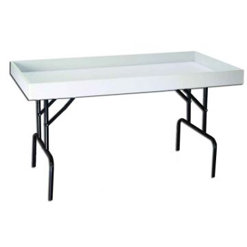 WHITE BULK DISPLAY TABLE