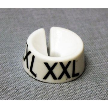 White Size Marker Size-XXL