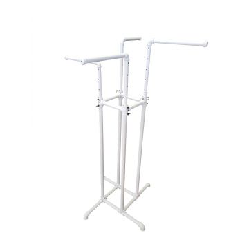 pipeline 4 way rack- white