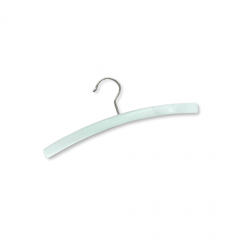 Childrens White Wood Shirt Hanger