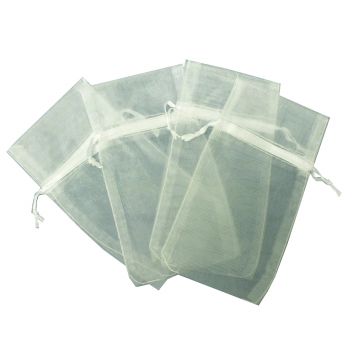 White Organza Pouches