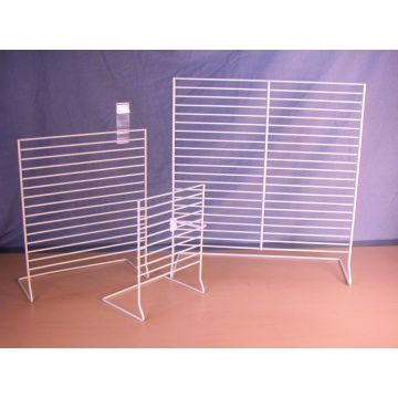 WHITE WIRE COUNTER RACK