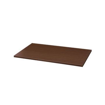 48'' Mahogany Melamine Wood Shelf