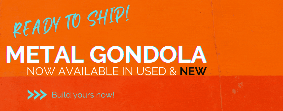 Metal Gondola - Back in Stock